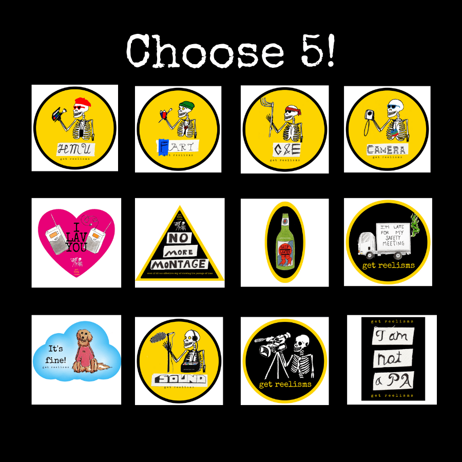 Mix N' Match Sticker Collection | Mix N' Match Sticker | Get Reelisms