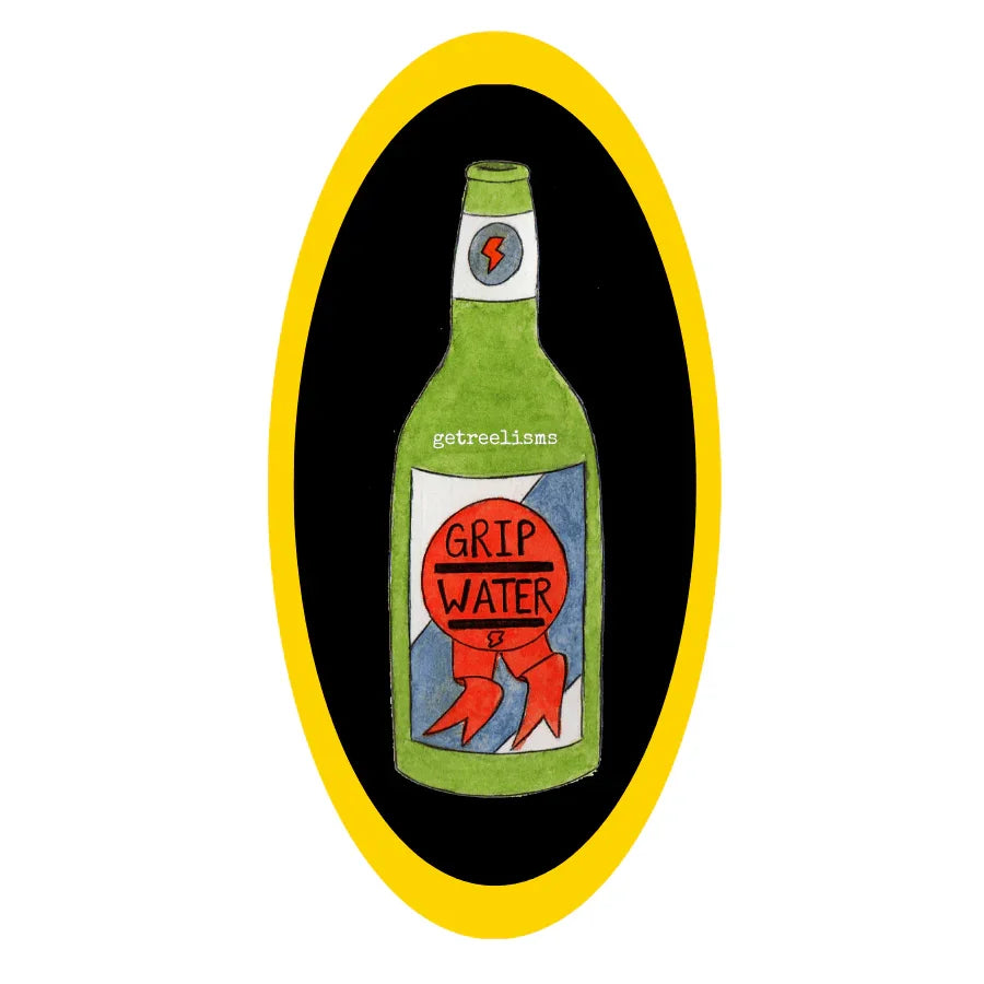 STICKER | GRIP WATER Sticker - Get Reelisms