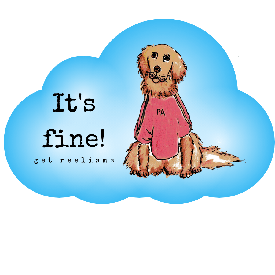 STICKER | IT'S FINE (Production Assistant) Sticker - Get Reelisms