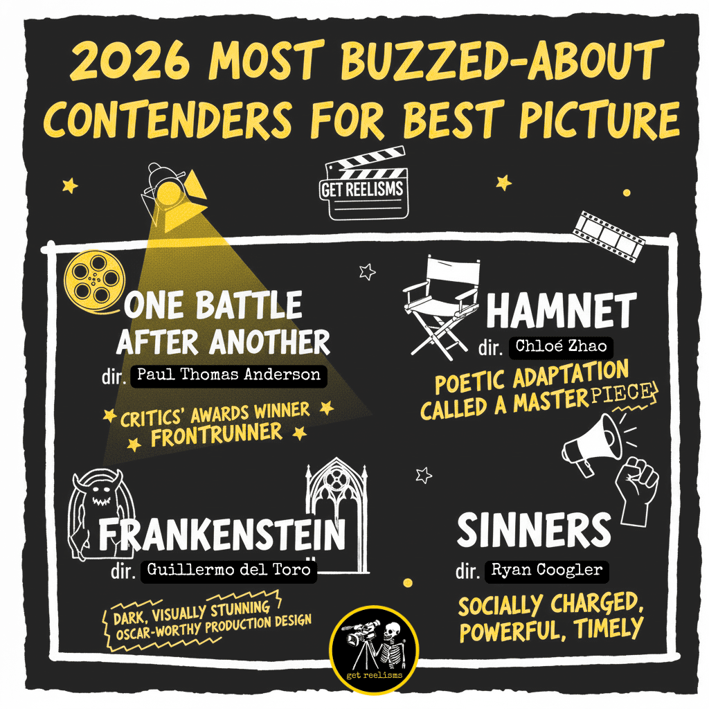 2026 Oscars Preview: The Films Everyone’s Talking About - Get Reelisms