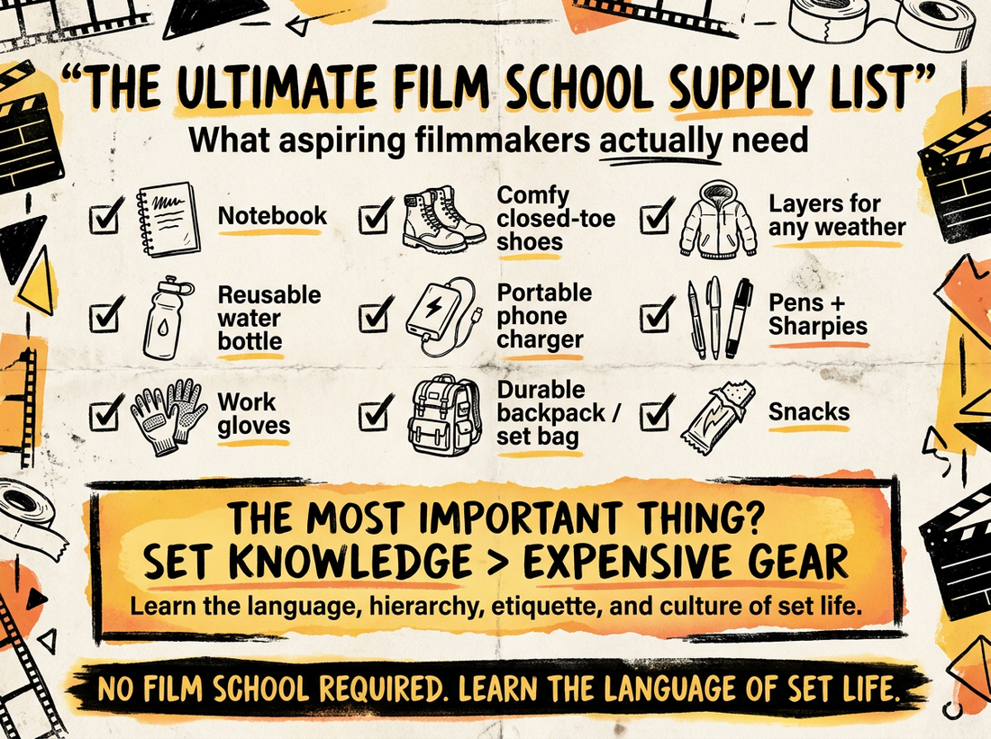Ultimate Film School Supply List