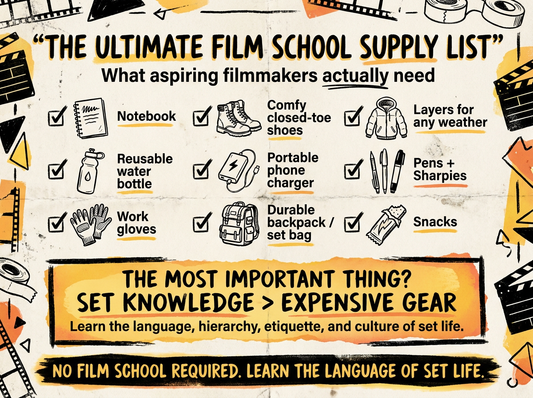 Ultimate Film School Supply List