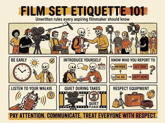 Film Set Etiquette 101: The Unwritten Rules Every Aspiring Filmmaker Should Know