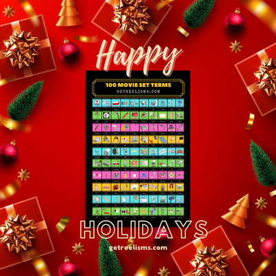 100 MOVIE SET TERMS - Poster - HOLIDAY SALE - 100 MOVIE SET TERMS - Poster - HOLIDAY SALE