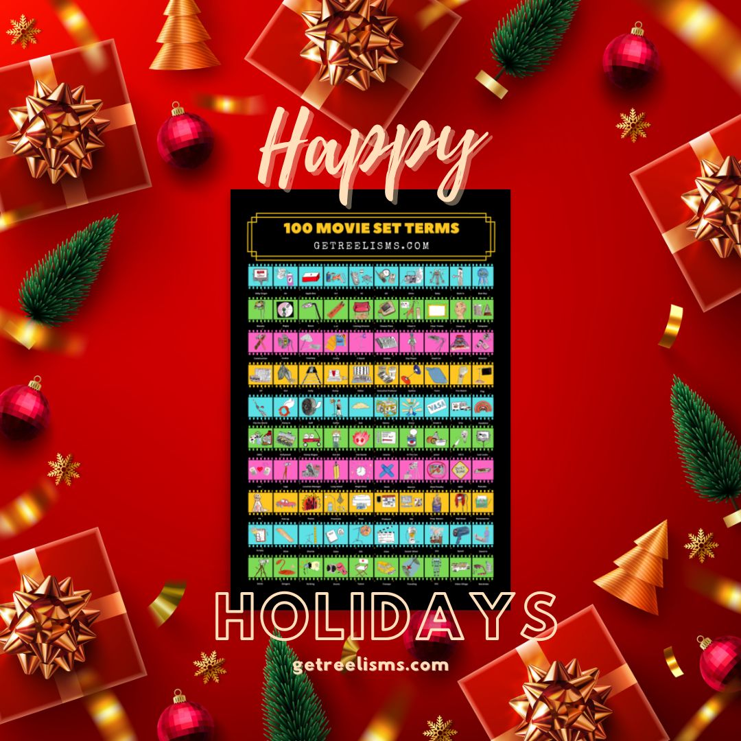 100 MOVIE SET TERMS - Poster - HOLIDAY SALE
