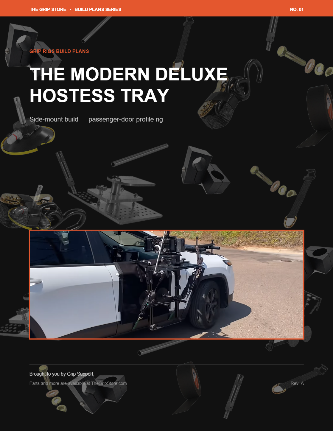 Grip Rigs Build Plans No. 01 — Modern Hostess Tray (Printable PDF Guide)