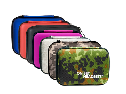 On Set Headsets™️ FilmPro Travel Case (Various Colors)