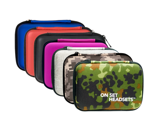 On Set Headsets™️ FilmPro Travel Case (Various Colors)