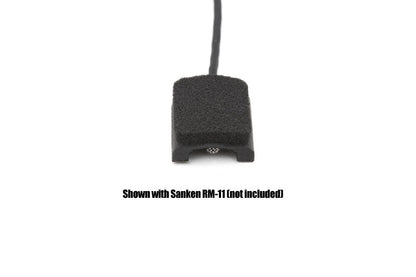 Viviana Pads Soft Foam Mounts for Lavalier Microphones - 12 and 30 Pack (Black, White)