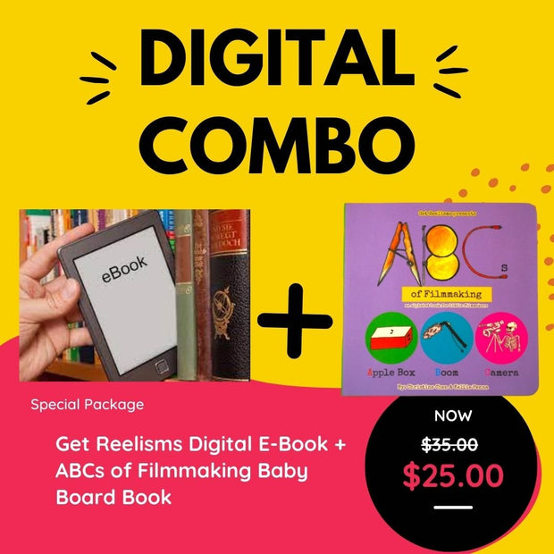 COMBO DEAL | Get Reelisms E - Book + ABCs of Filmmaking - Get Reelisms