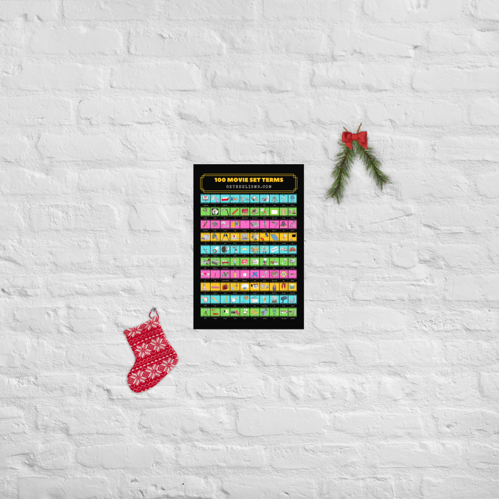 COMBO DEAL: Get Reelisms + 100 Terms 12X18 Poster