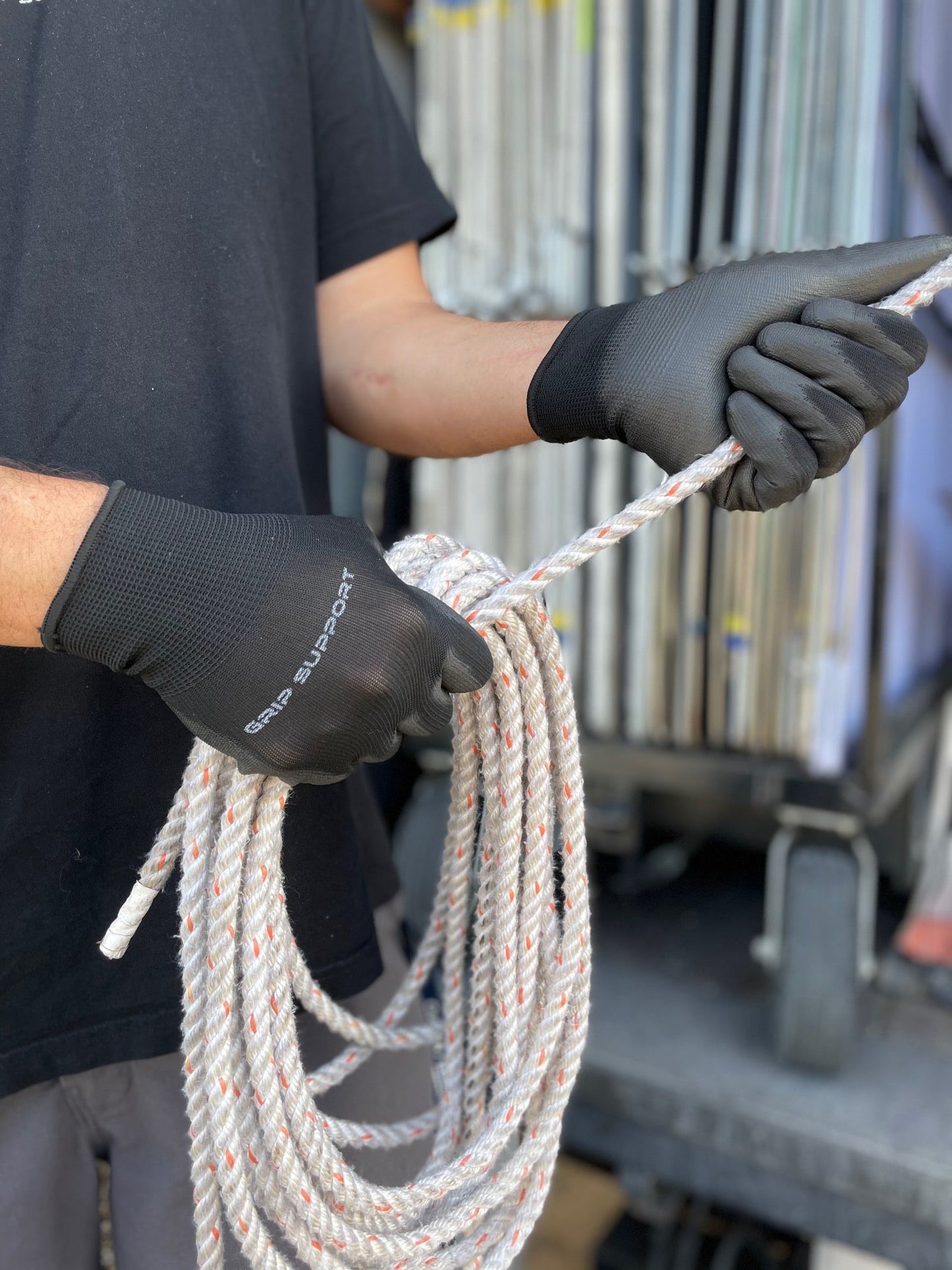 Grip Support Work Gloves with Touchscreen