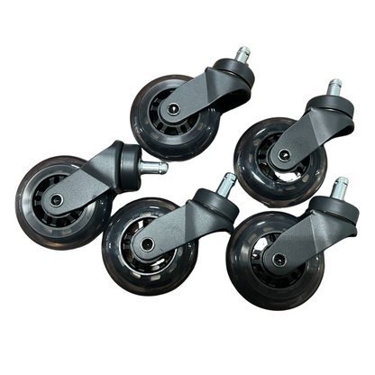 Silent Office Chairs Wheels - 5 Pack