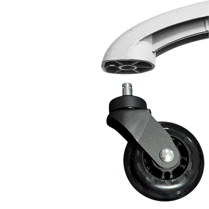 Silent Office Chairs Wheels - 5 Pack