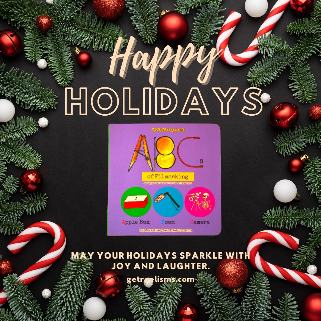 HOLIDAY SALE | ABCs of Filmmaking Baby Board Book - Get Reelisms