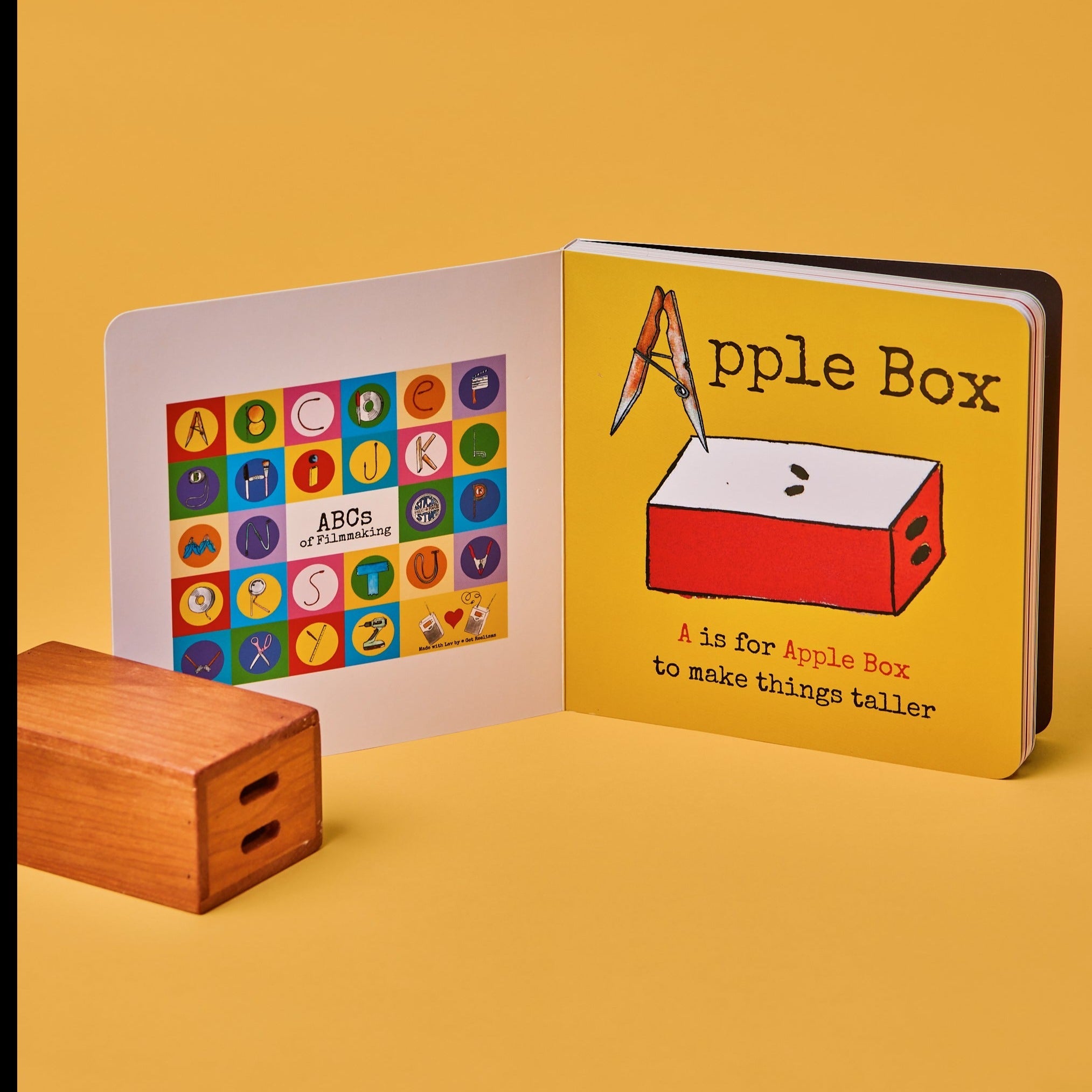 HOLIDAY SALE | ABCs of Filmmaking Baby Board Book - Get Reelisms