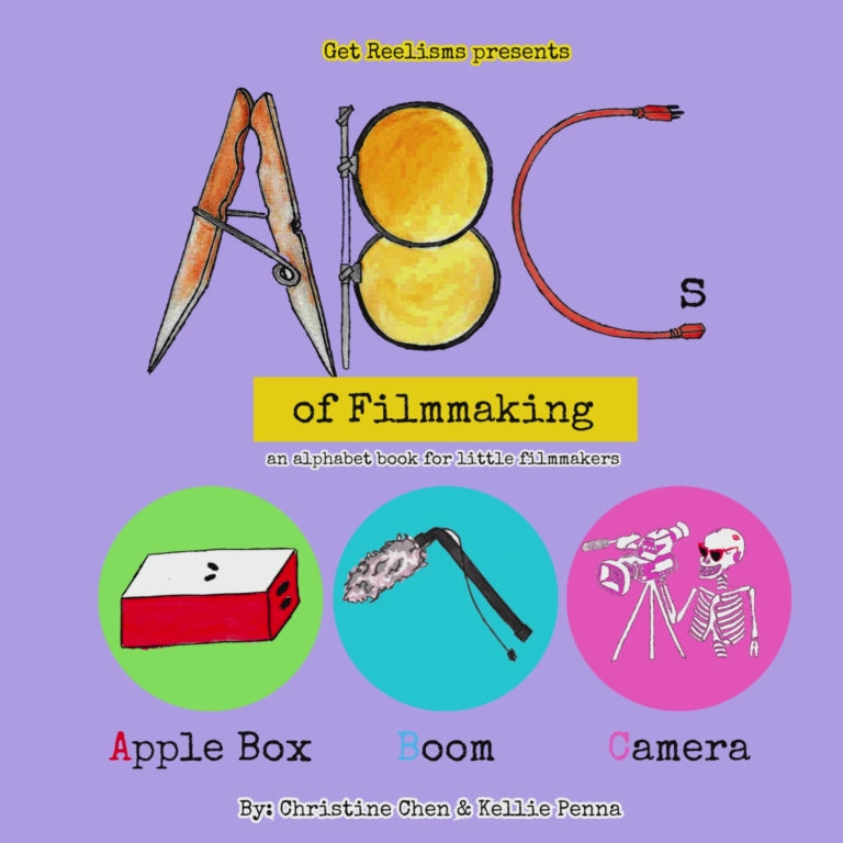 ABCs of Filmmaking Baby Board Book - PRE ORDER SALE
