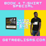 Get Reelisms Book & T-Shirt | Book & T-Shirt Set | Get Reelisms