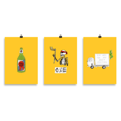 DECOR | GRIP LIFE Poster Set (Entire Collection) - Get Reelisms