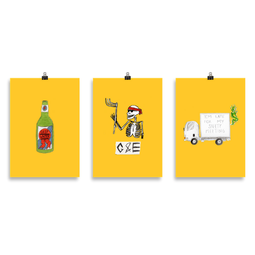 DECOR | GRIP LIFE Poster Set (Entire Collection) - Get Reelisms