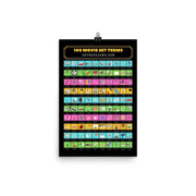 HOLIDAY SALE | 100 MOVIE SET TERMS - Poster - Get Reelisms