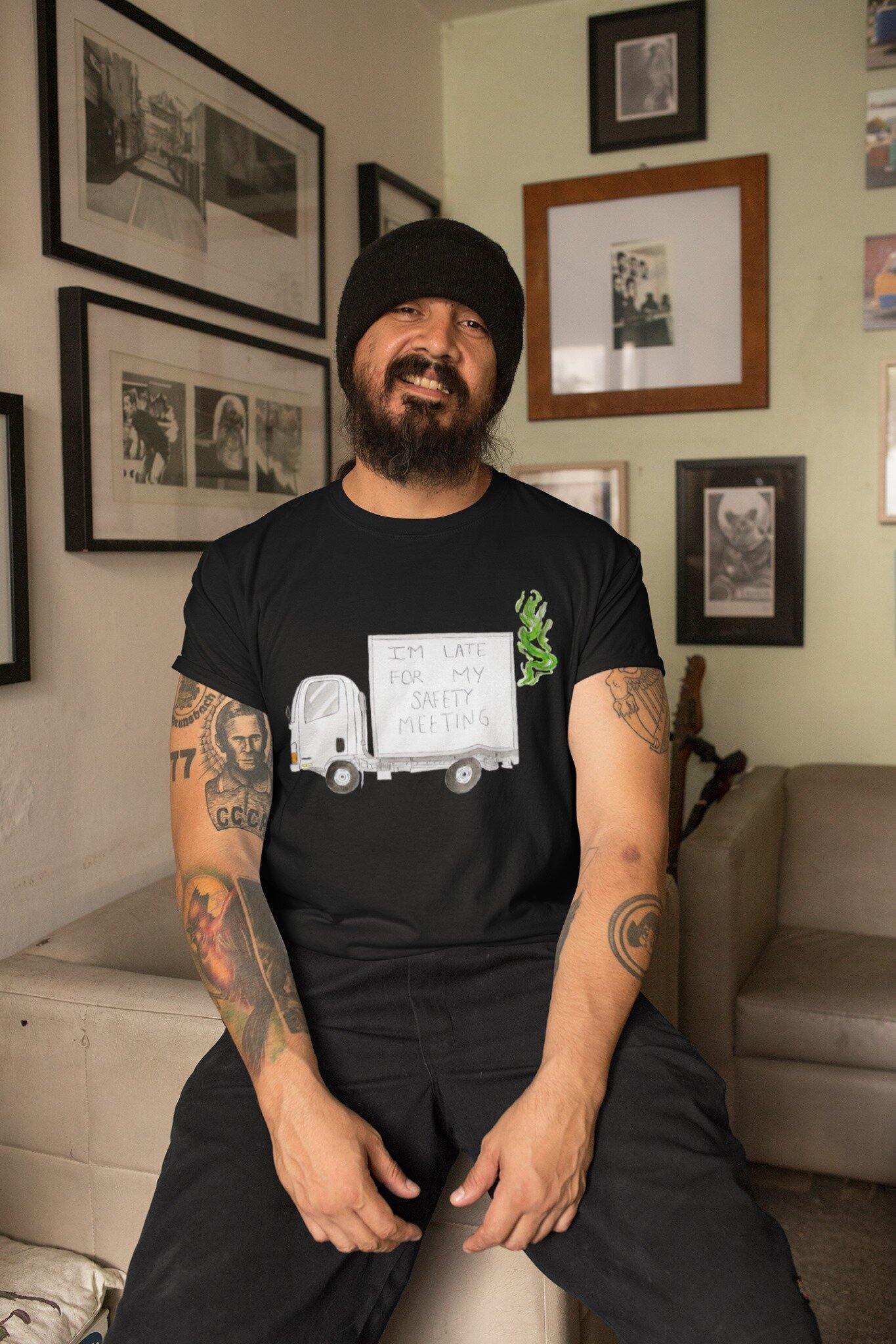 HOLIDAY SALE | SAFETY MEETING Short - Sleeve Unisex T-Shirt - Get Reelisms