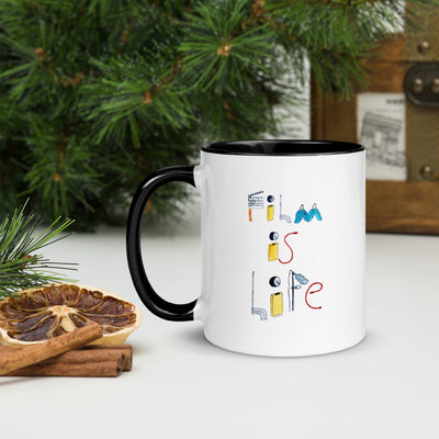 HOME & LIVING | FILM IS LIFE Mug with Color Inside - Get Reelisms
