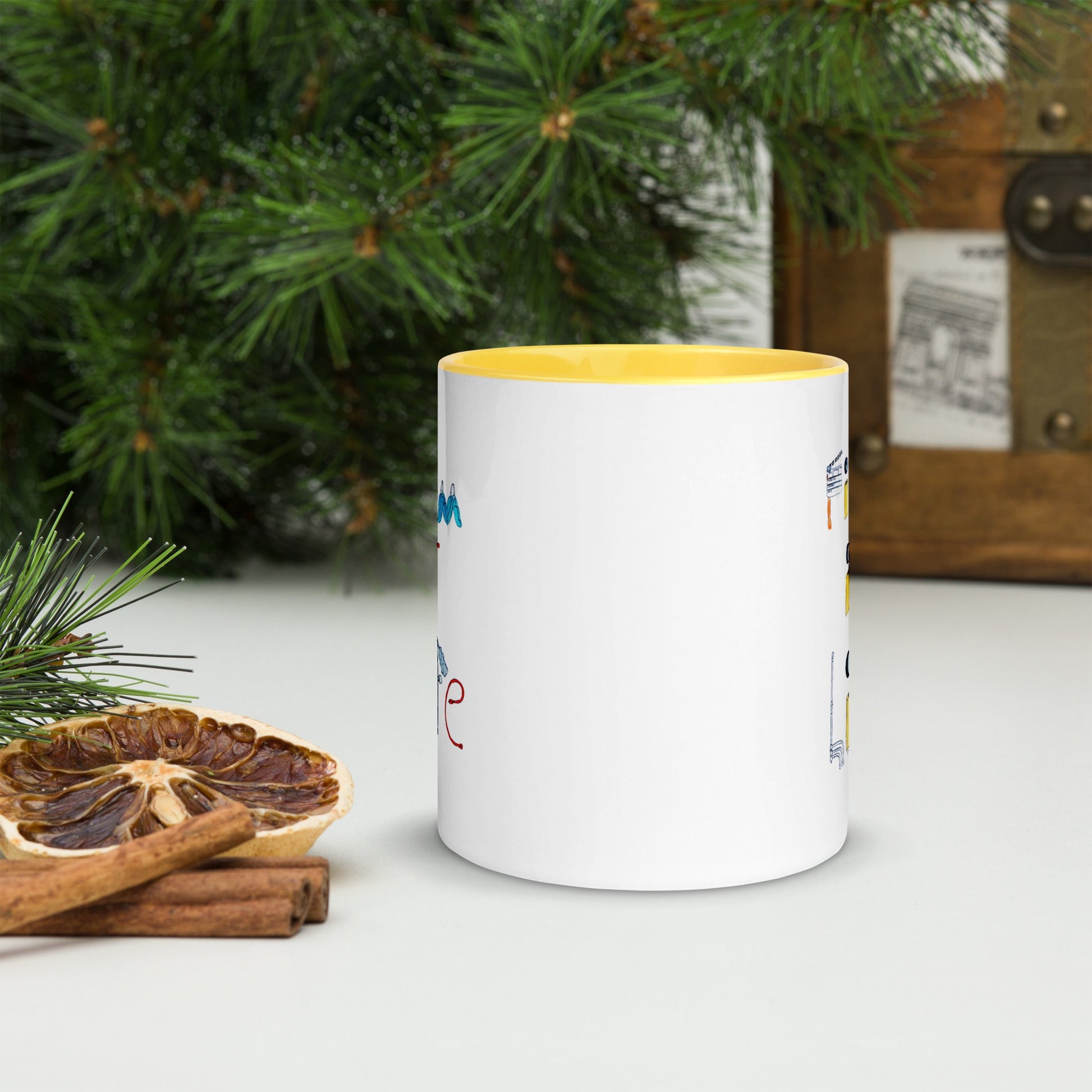 HOME & LIVING | FILM IS LIFE Mug with Color Inside - Get Reelisms