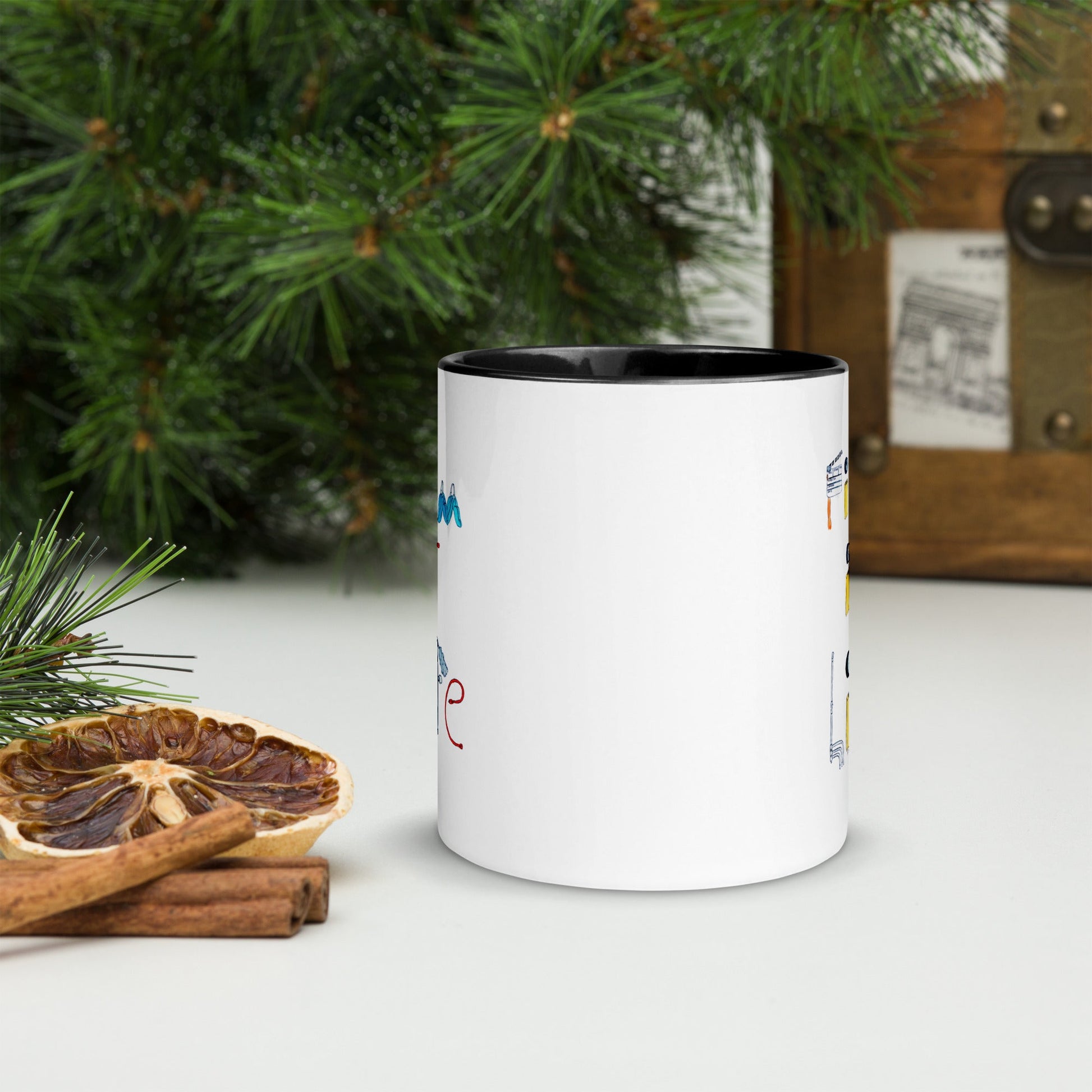HOME & LIVING | FILM IS LIFE Mug with Color Inside - Get Reelisms